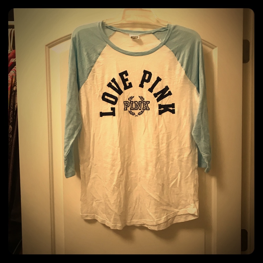 PINK raglan shirt